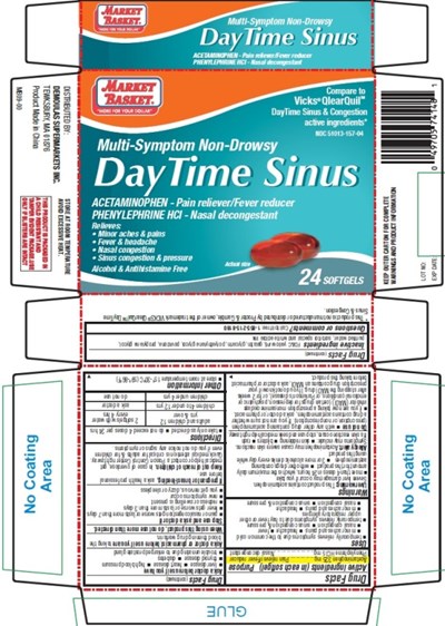 MB DayTime Sinus 24ct.jpg Carton Label - MB DayTime Sinus 24ct